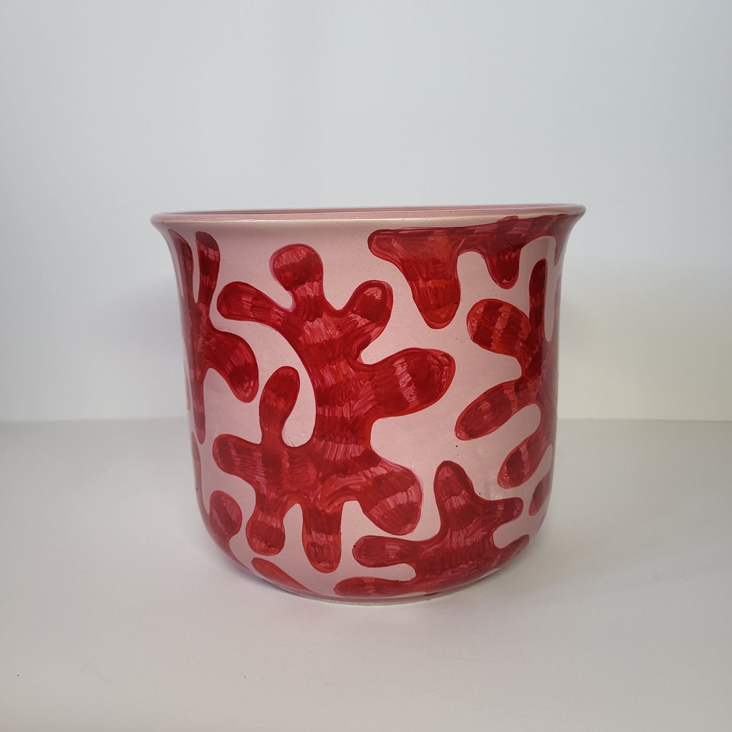 Large Hand Painted Planter