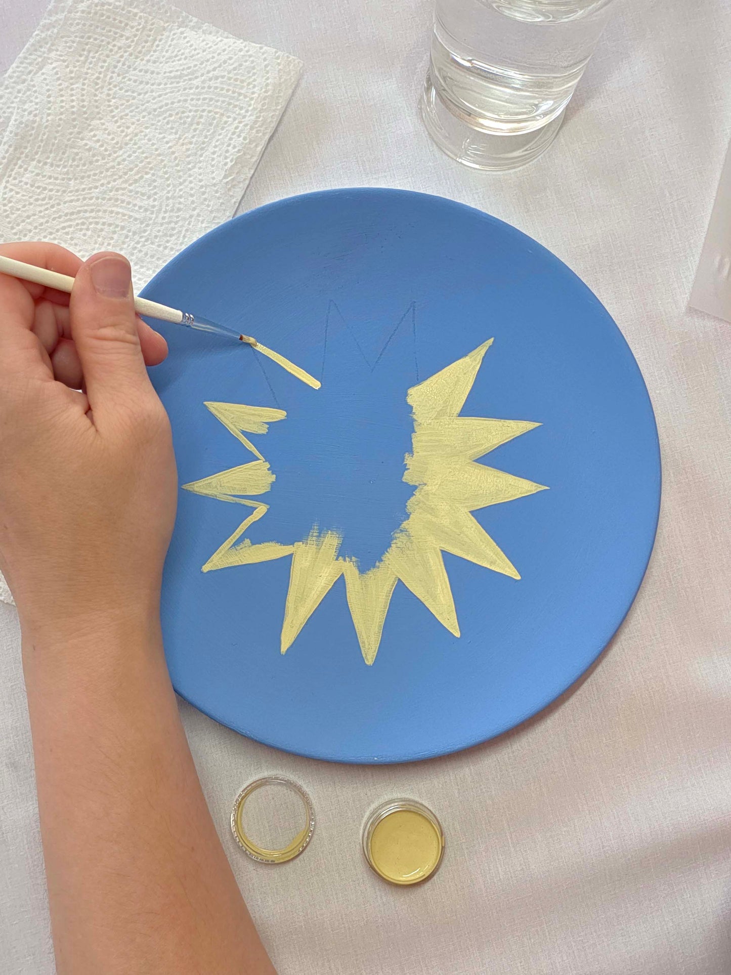 DIY Plate Painting Kit - Sun